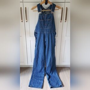 Skyline Wears Overalls Mens 32x34 Blue Denim Adjustable Workwear 90s Utility